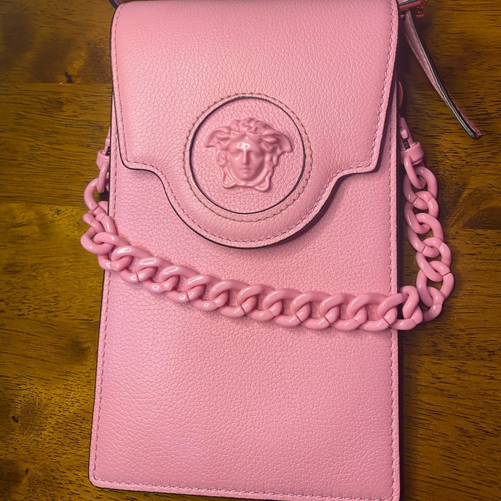 Versace Mini Leather Crossbody Bag
